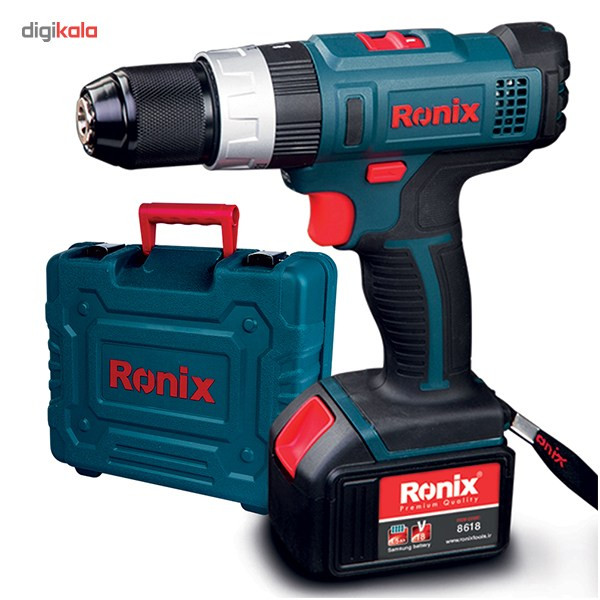 دریل پیچ گوشتی چکشی رونیکس مدل 8618