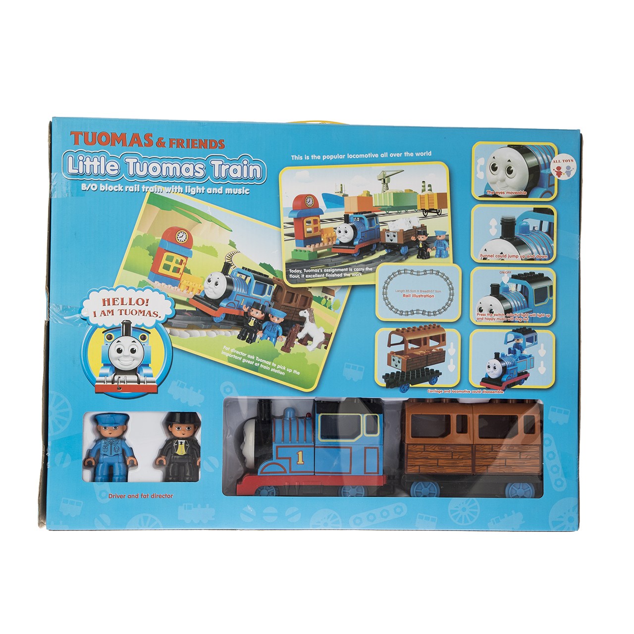 قطار اسباب بازی مدل Little Tuomas Train