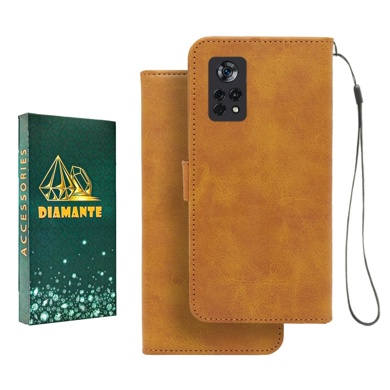 کیف کلاسوری دیامانته مدل Mortand Gn مناسب برای گوشی موبایل شیائومی Poco X4 Pro 5G