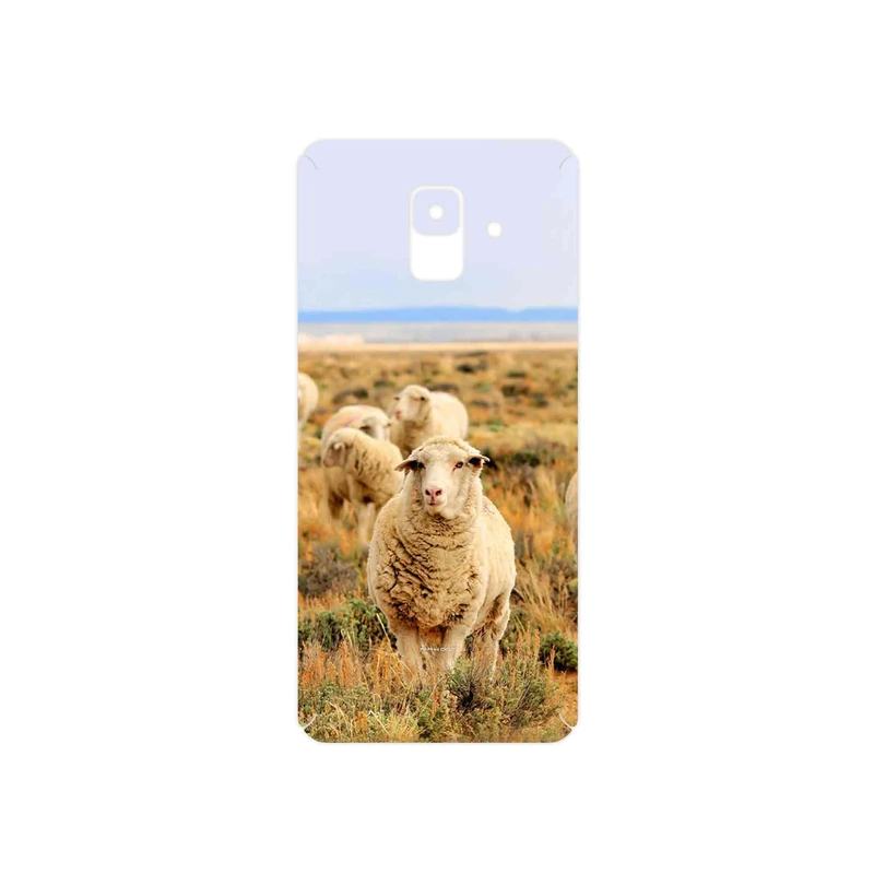 برچسب پوششی ماهوت مدل Sheep مناسب برای گوشی موبایل سامسونگ Galaxy A6 2018