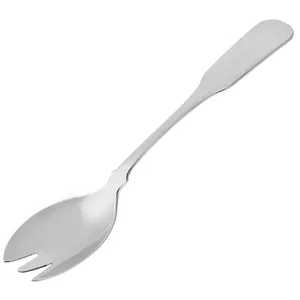 چنگال سرو سالاد کوچک صنایع استیل ایران مدل پاشا 5 براق