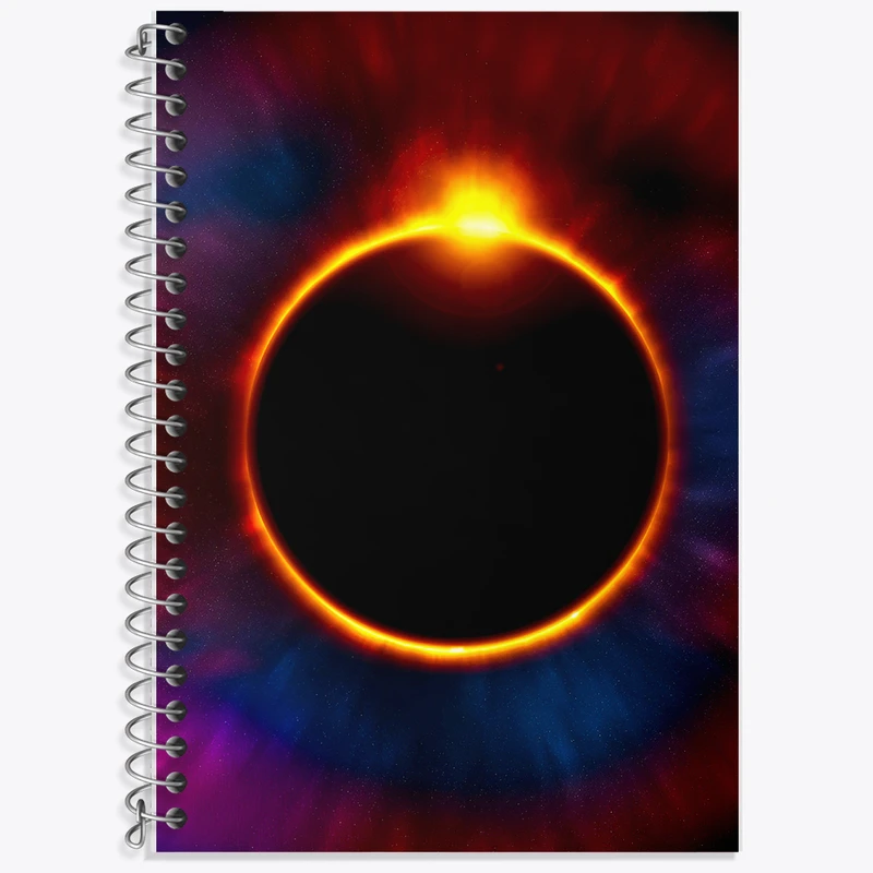 دفتر لغت 50 برگ خندالو طرح کهکشان (galaxy) کد F6705