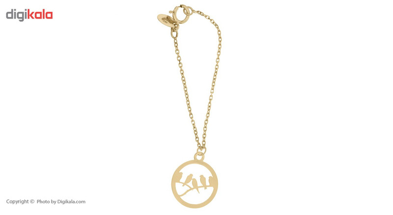 آویز ساعت طلا 18 عیار زنانه ماهک مدل MW0289