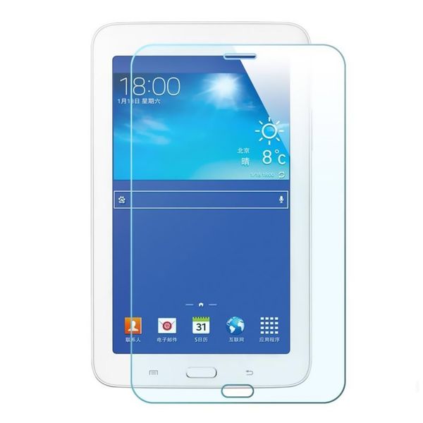 محافظ صفحه نمایش شیشه ای تمپرد مناسب برای تبلت سامسونگ Galaxy Tab 3 Lite 7.0 محافظ صفحه نمایش شیشه ای تمپرد مناسب برای تبلت سامسونگ Galaxy Tab 3 Lite 7.0
