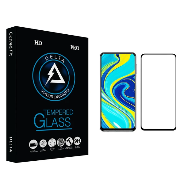 محافظ صفحه نمایش دلتا مدل Fit مناسب برای گوشی موبایل شیائومی Redmi Note 9S