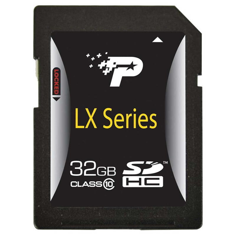 تصویر کارت حافظه SDHC پتریوت مدلLX Series کلاس 10 ظرفیت 32 گیگابایت