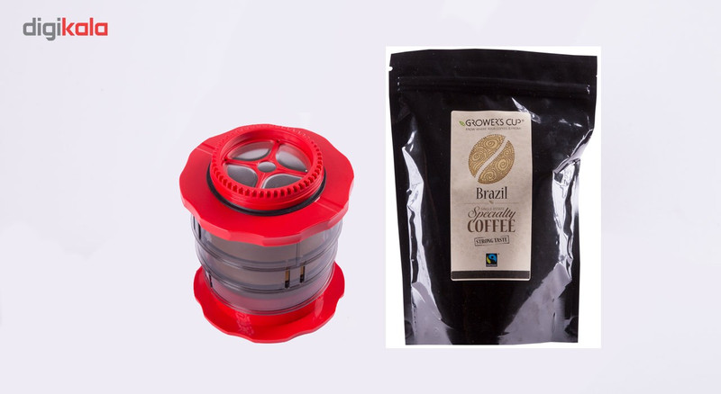 قهوه ساز کافلانو مدل Kompact به همراه یک بسته دانه قهوه