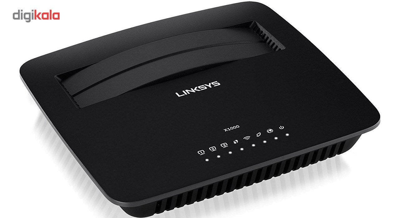 مودم روتر +ADSL2 لینک سیس مدل X1000-M2 main 1 2