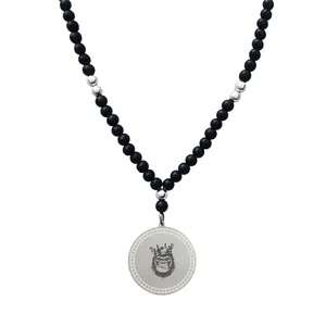 گردنبند مردانه ترمه ۱ مدل میمون کد OXS1046
