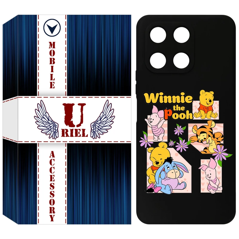 کاور یوریل مدل KSH کد 56 طرح کارتونی مناسب برای گوشی موبایل آنر X6A / X6A Plus