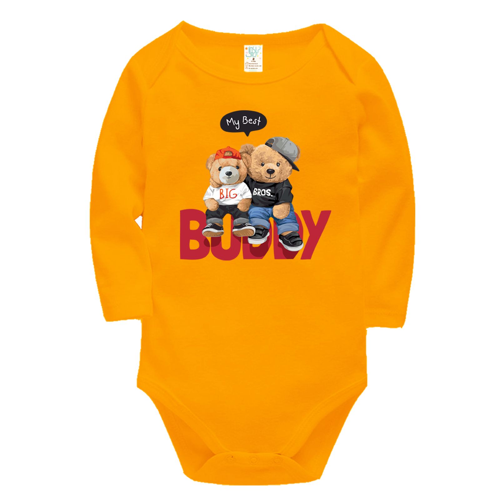 بادی آستین بلند نوزادی نیل کوک مدل Winter Teddy مجموعه 5 عددی -  - 6