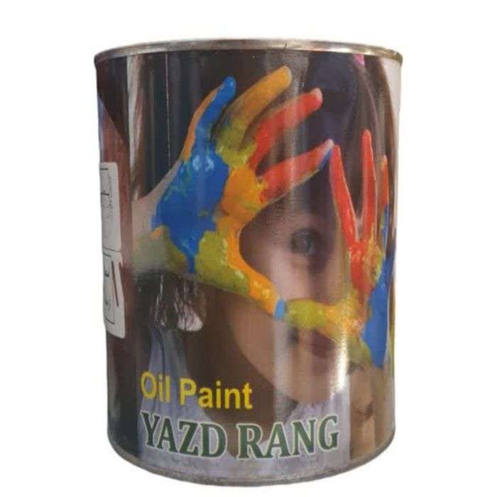 رنگ روغنی مشکی مات یزد مدل 2000 حجم 1000 میلی لیتر رنگ روغنی مشکی مات یزد مدل 2000 حجم 1000 میلی لیتر