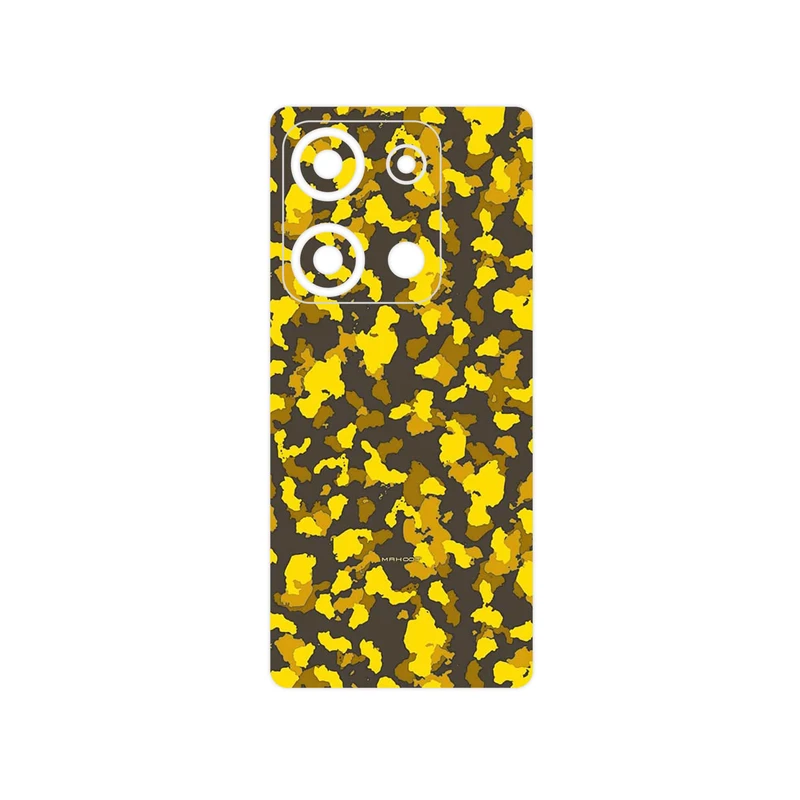 برچسب پوششی ماهوت مدل Yellow Infantry Army مناسب برای گوشی موبایل شیائومی Redmi Note 14S