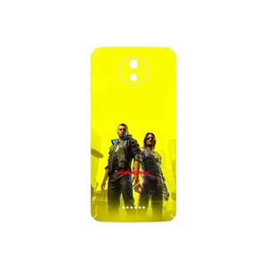 MAHOOT Cyberpunk Game Series Cover Sticker for Motorola Moto C Plus