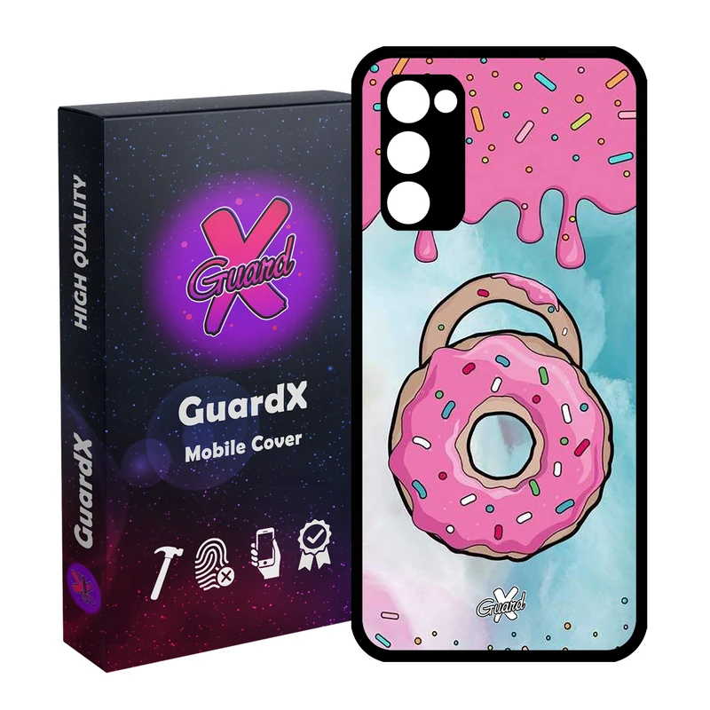 کاور گارد ایکس طرح Donut مدل Glass10069 مناسب برای گوشی موبایل سامسونگ Galaxy S20 FE
