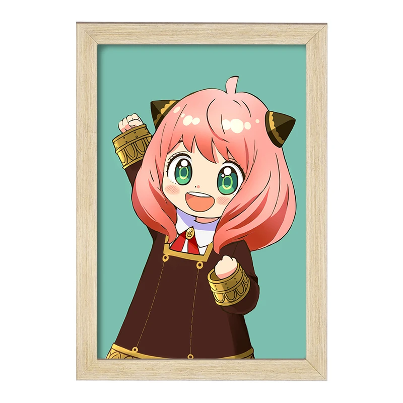 تابلو خندالو مدل آنیا فورجر انیمه اسپای ایکس کد F2834