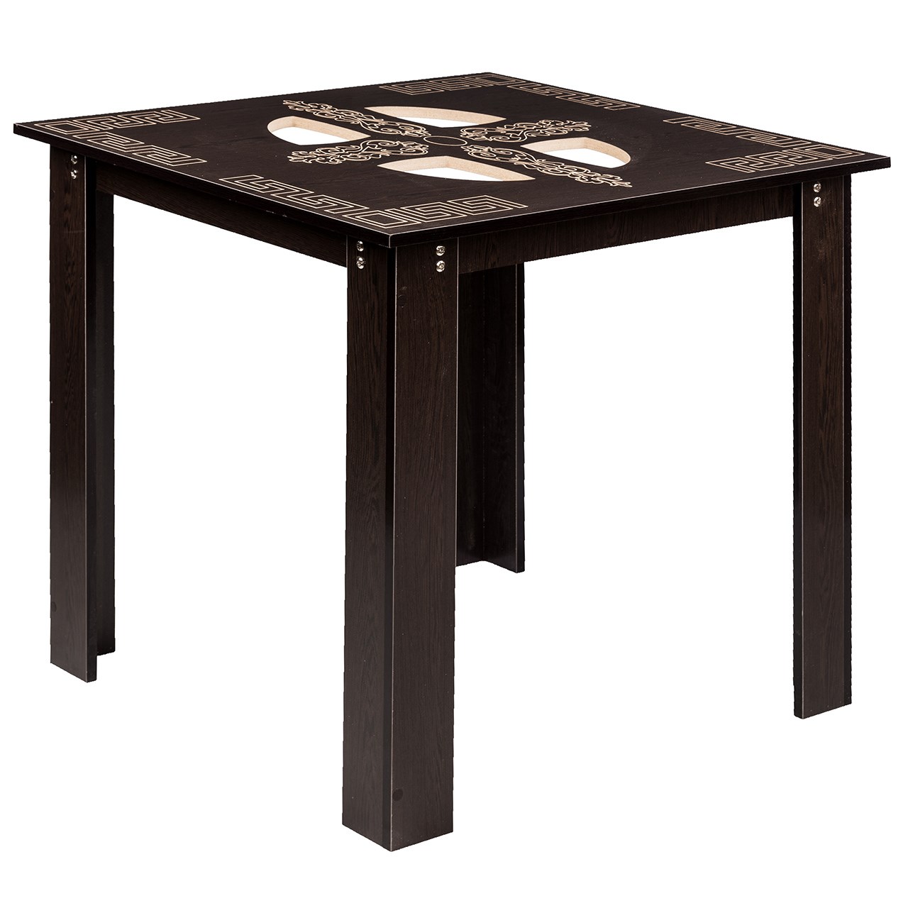 میز ناهار خوری صنایع چوب قائم کد K212 سایز 80 × 80