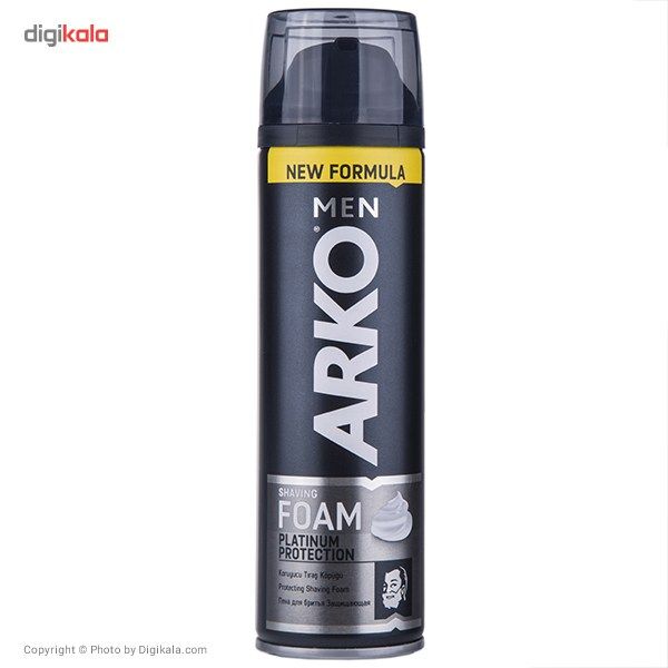 فوم اصلاح آرکو من مدل Platinum Protection حجم 200 میلی لیتر -  - 2