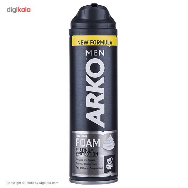 فوم اصلاح آرکو من مدل Platinum Protection حجم 200 میلی لیتر -  - 3