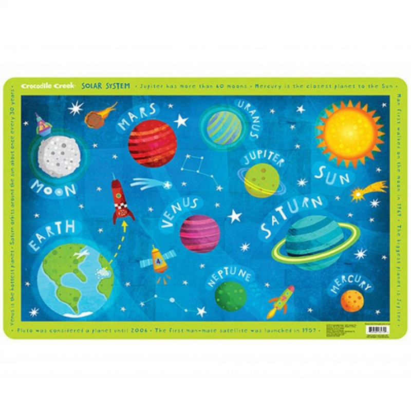 زیر بشقابی کروکودیل کریک مدل Solar System