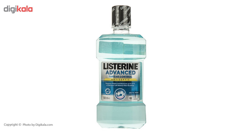 دهان شویه لیسترین مدل Advanced Tartar Control حجم 500 میلی لیتر