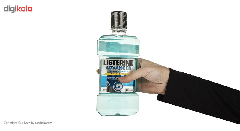 دهان شویه لیسترین مدل Advanced Tartar Control حجم 500 میلی لیتر