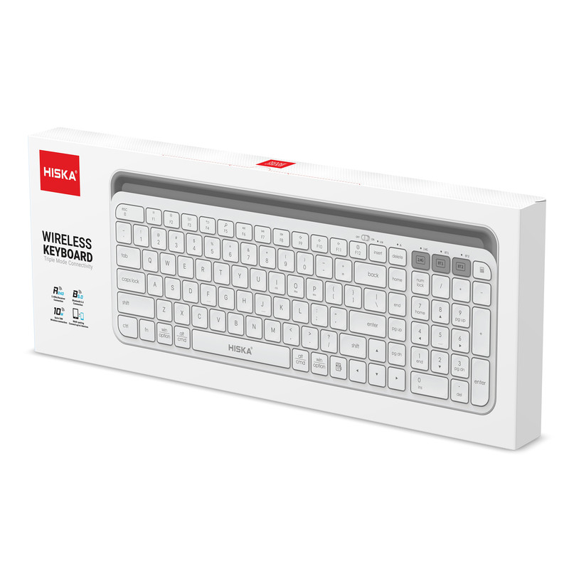 کیبورد بی سیم هیسکا مدل HX-KE255