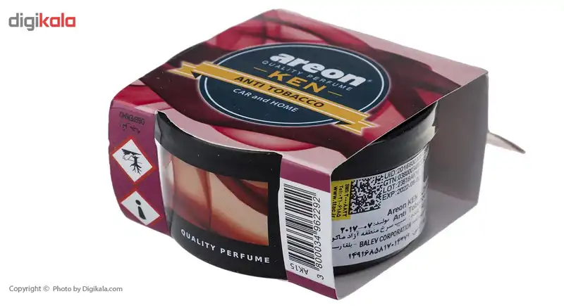 خوشبو کننده خودرو آرئون مدل Ken با رایحه Anti Tobacco