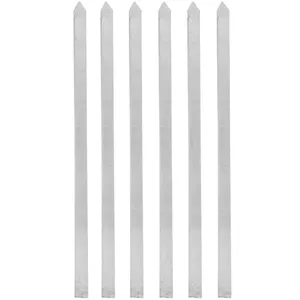 Aluminum Kebab Skewer Short Pack Of 6
