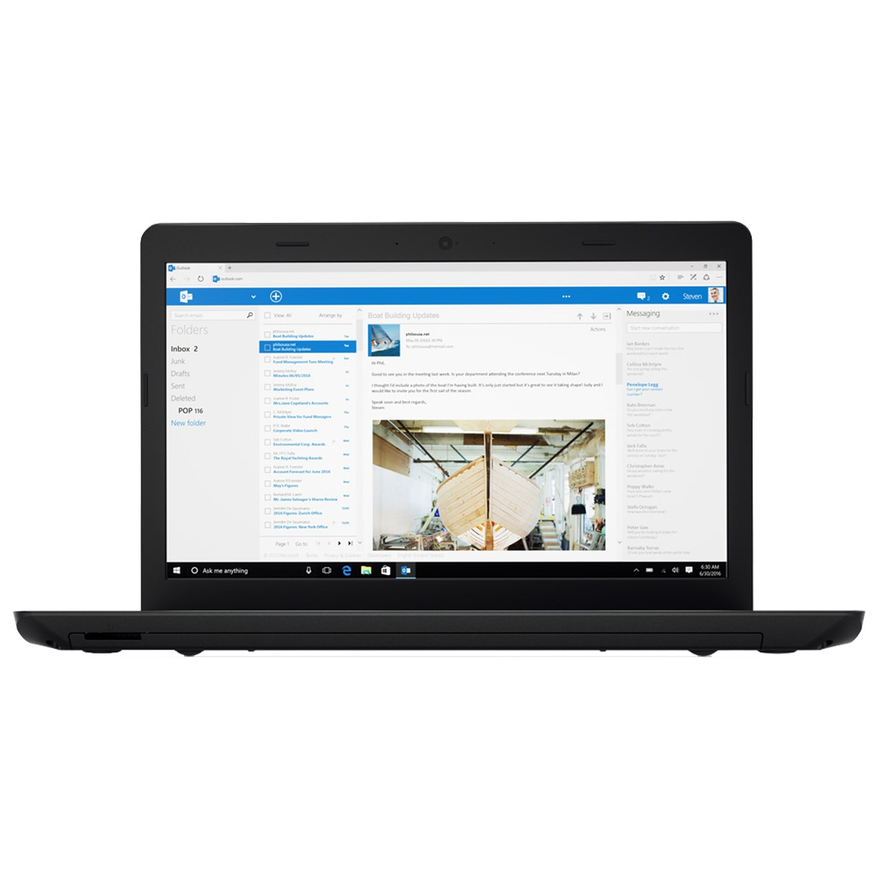 لپ تاپ 15 اینچی لنوو مدل ThinkPad E570 - D