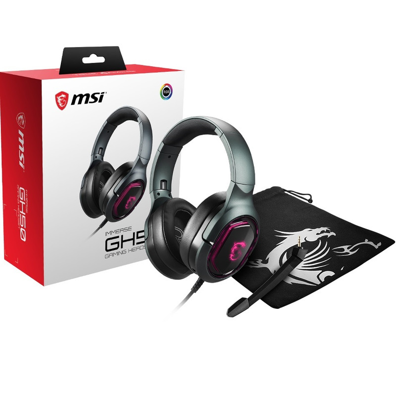 هدست مخصوص بازی ام اس آی مدل GH50 3