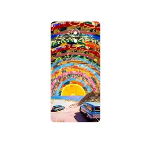 MAHOOT Collage of Orange Sky Cover Sticker for Lenovo Vibe P2