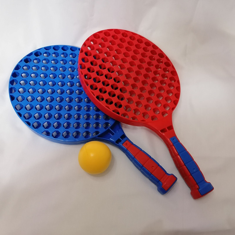 راکت تنیس اسباب بازی مدل پالیزان کد RB-01 مجموعه 3 عددی