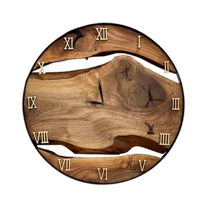 ساعت دیواری مدل روستیک دور رینگ کد 0023