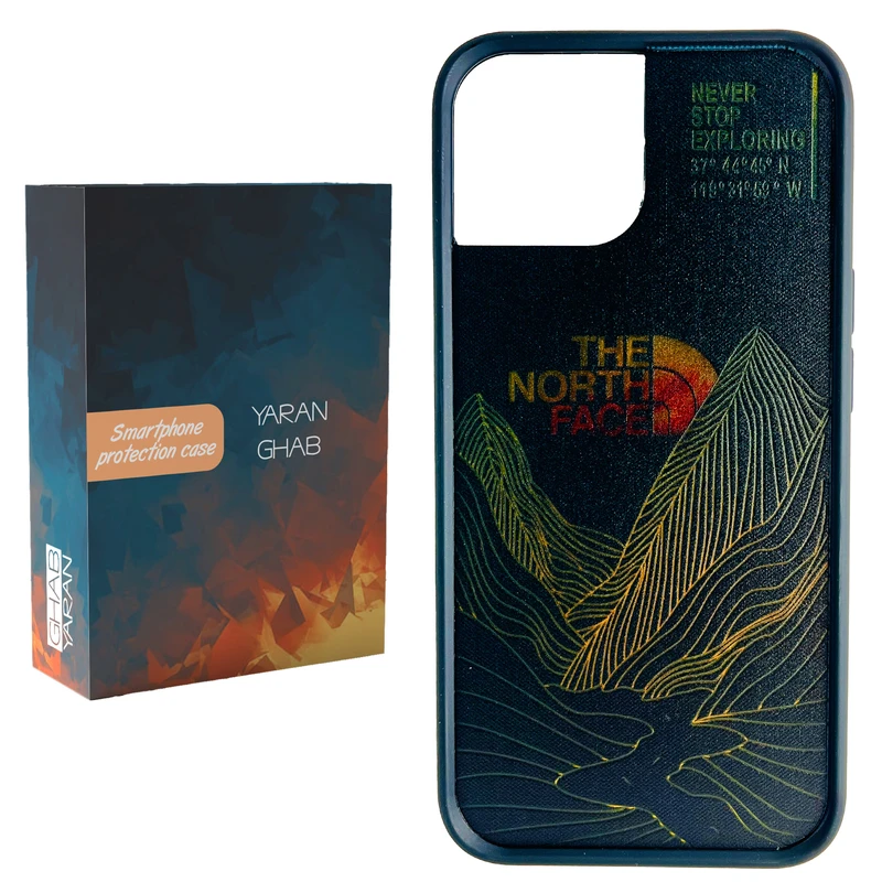 کاور قاب یاران مدل North Face مناسب برای گوشی موبایل اپل iPhone 12/12pro