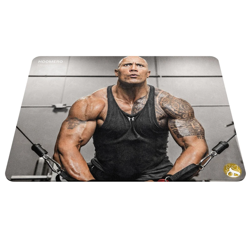 ماوس پد هومرو طرح دوئین جانسون The Rock مدل A1282
