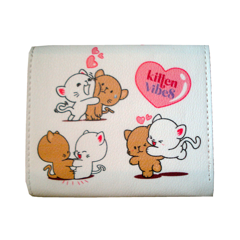 کیف پول دخترانه مدل kitten vibes کد 231