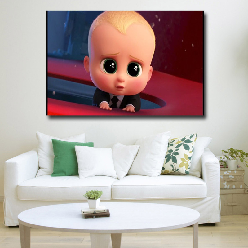  تابلو کودک و نوزاد مدل بچه رئیس کد 10