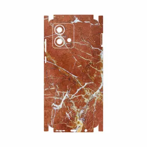 MAHOOT Red Marble-FullSkin Cover Sticker for Motorola Moto G84