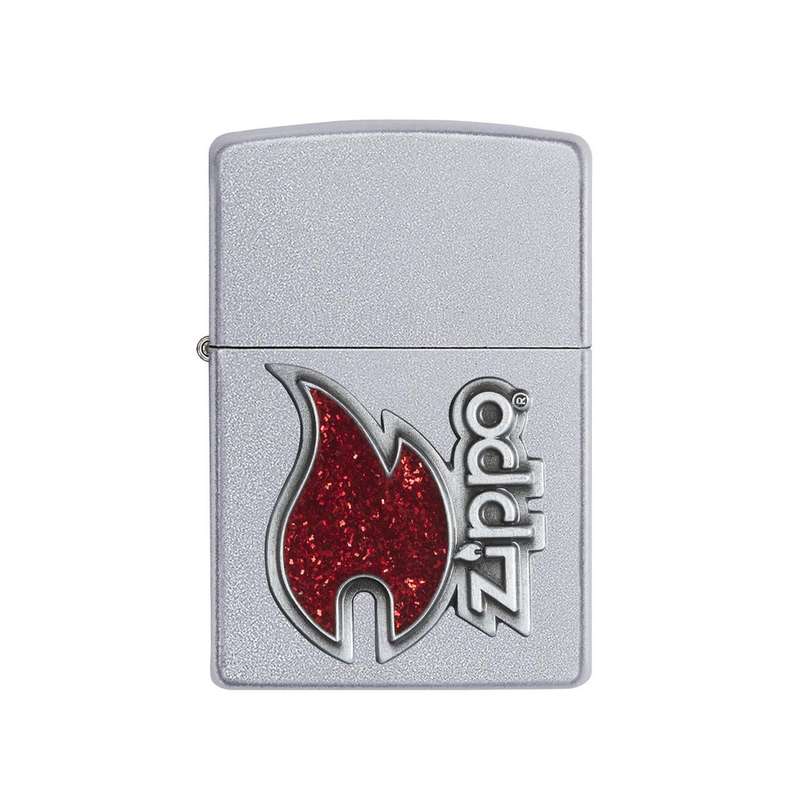 فندک زیپو مدل Classic Red Flame Emblem کد 28847
