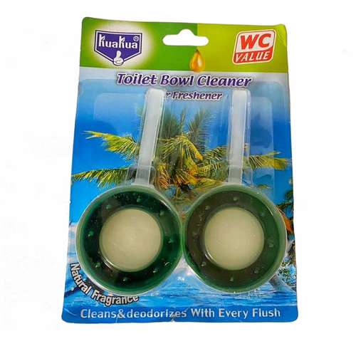 قرص جرمگیر توالت فرنگی کواکوا مدل آویز کد W-412-03 بسته 2 عددی