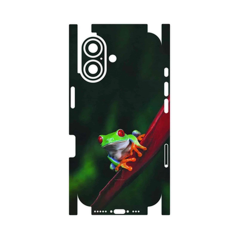 برچسب پوششی ماهوت مدل Frog-FullSkin مناسب برای گوشی موبایل اپل iPhone 16
