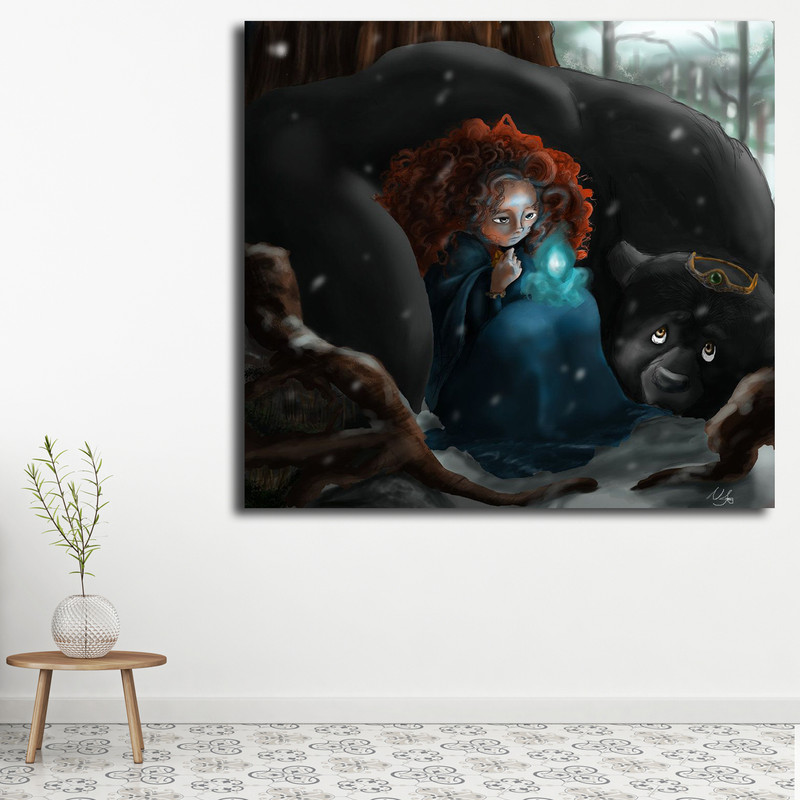  تابلو کودک و نوزاد مدل دلیر کد 12