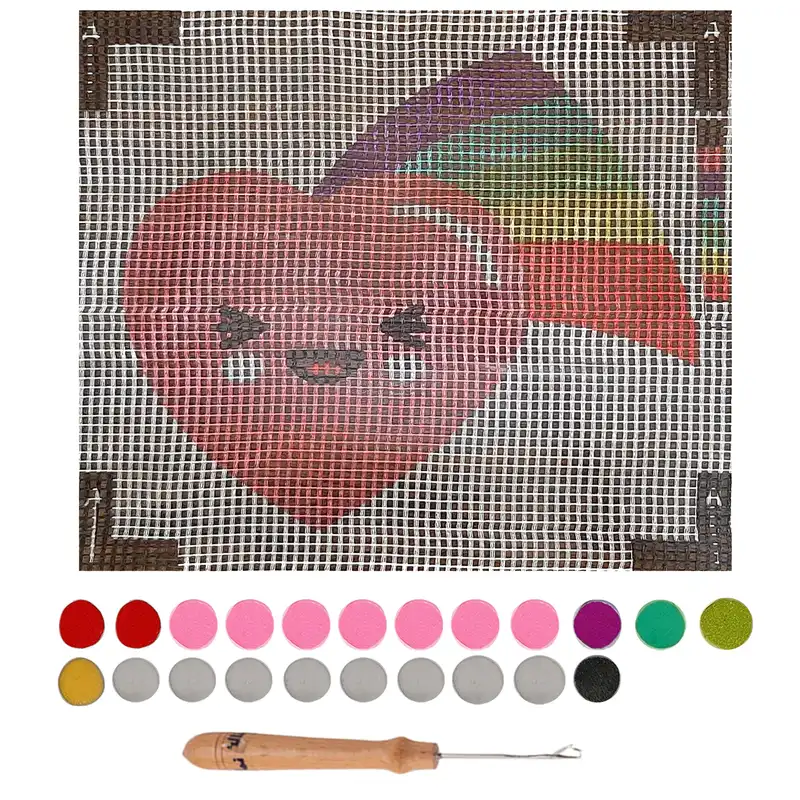 بسته فرشینه بافی مدل 1001 مجموعه 24 عددی