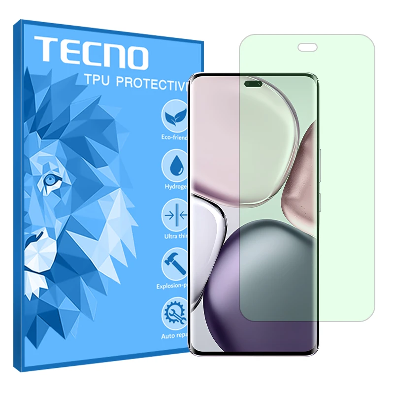 محافظ صفحه نمایش آنتی گرین تکنو مدل هیدروژلی مناسب برای گوشی موبایل آنر X9c