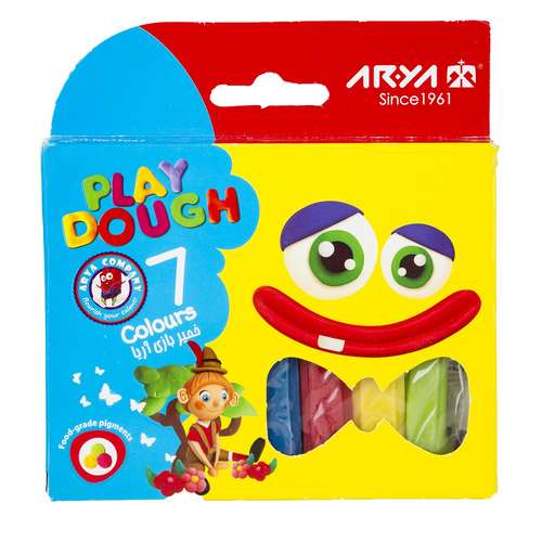 خمیربازی 7 رنگ آریا مدل 1047