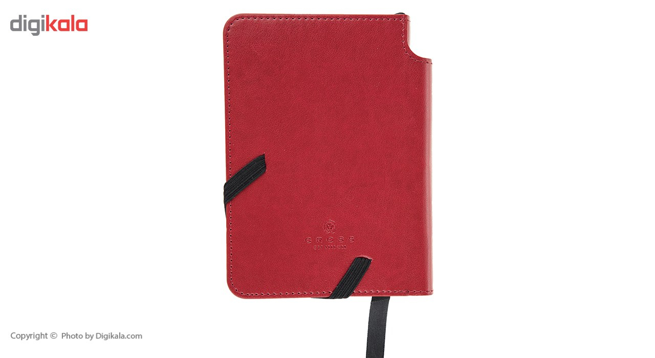دفتر یادداشت 80 برگ بزرگ کراس مدل Journals - قرمز 