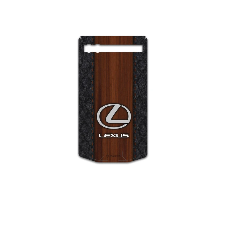 برچسب پوششی ماهوت مدل Lexus مناسب برای گوشی موبایل بلک بری Porsche Design P9983