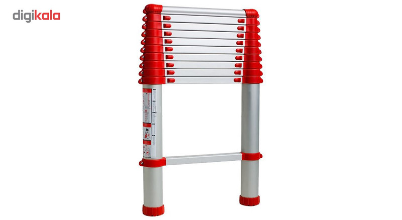 نردبان تلسکوپی Telestep مدل Telescopic Ladder Red line 3.3m