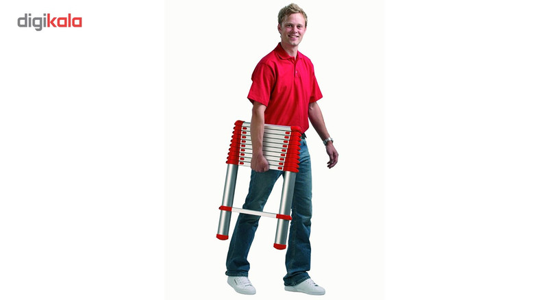 نردبان تلسکوپی Telestep مدل Telescopic Ladder Red line 3.3m